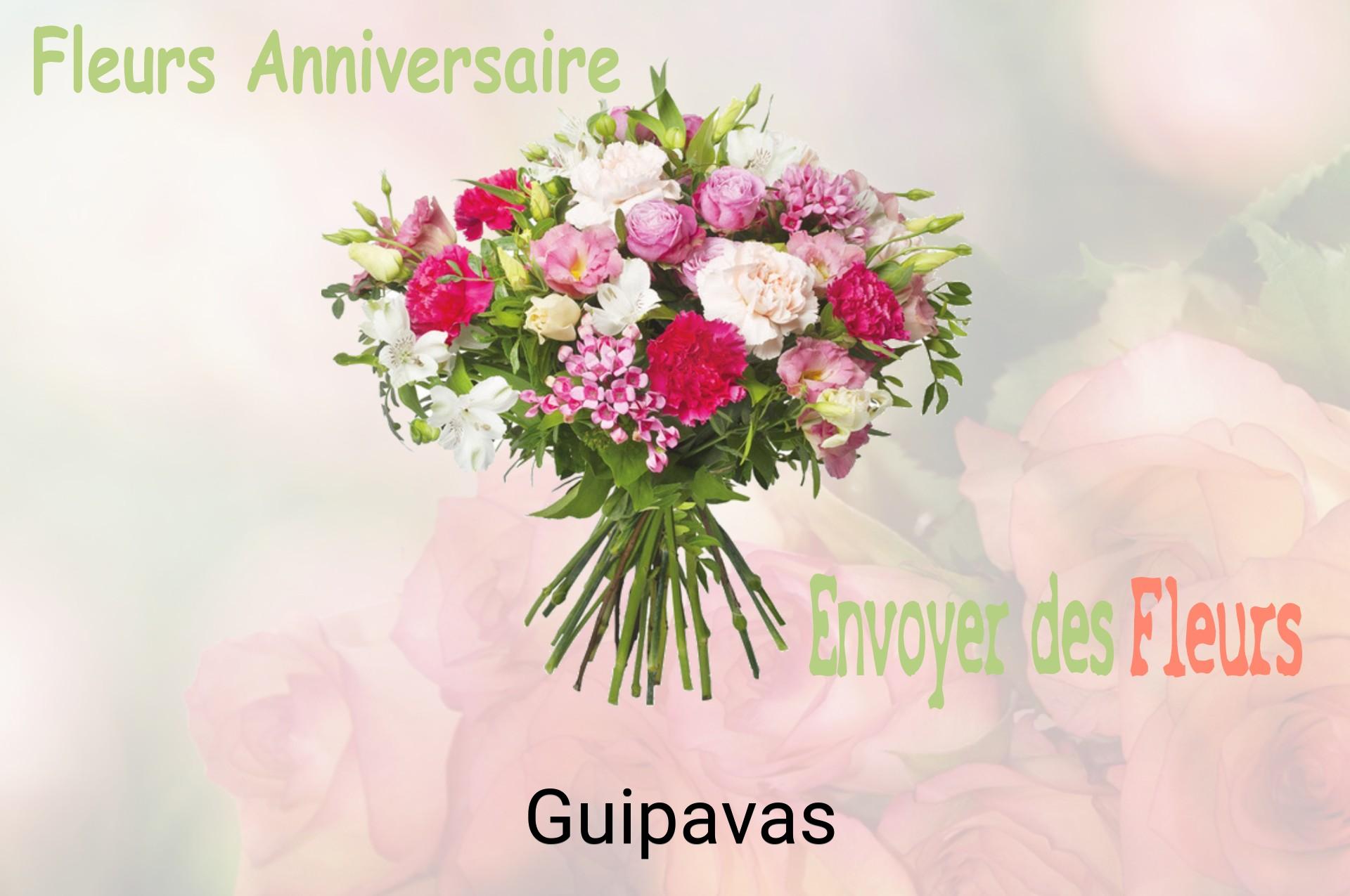 Bouquet de fleurs d’anniversaire livré à Guipavas