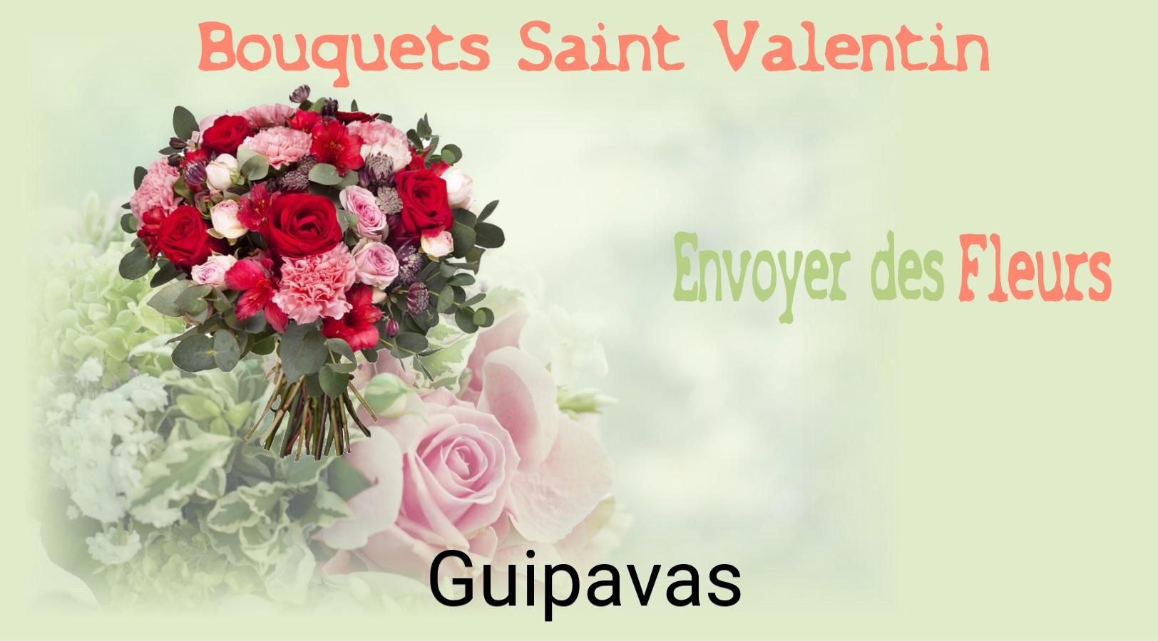 Roses de Saint-Valentin livrées à Guipavas